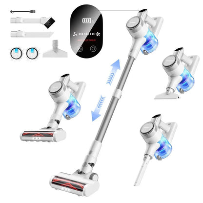 Cordless Vacuum Cleaner,Lightweight Stick for HardFloor/Carpet/Pet Hair